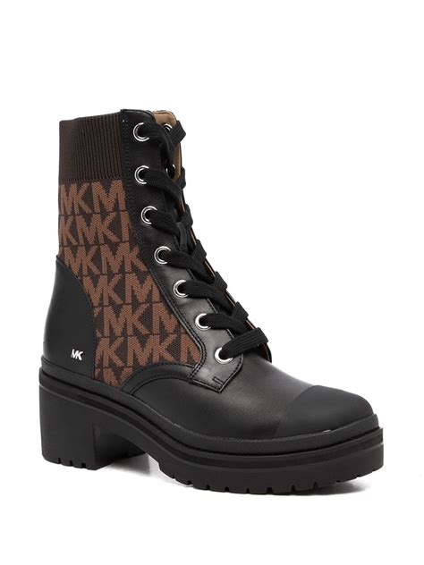 michael kors shoe boots|Michael Kors signature boots.